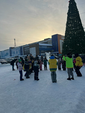 Ледовый городок «Пластилиновая ворона» 