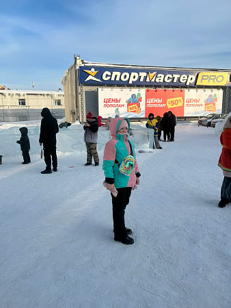 Ледовый городок «Пластилиновая ворона» 