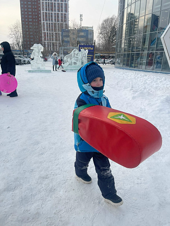 Ледовый городок «Пластилиновая ворона» 