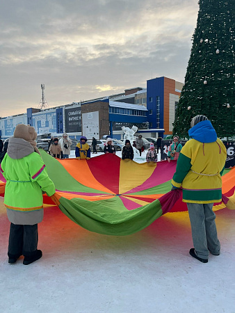Ледовый городок «Пластилиновая ворона» 