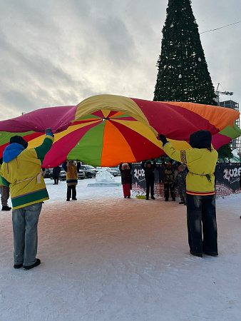 Ледовый городок «Пластилиновая ворона» 